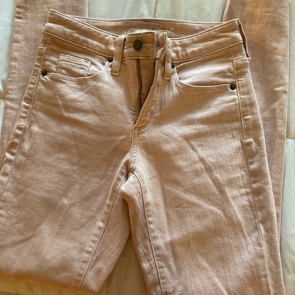 Light pink jeans